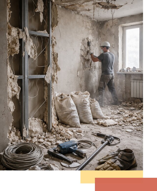 Профессиональный демонтаж зданий и конструкций в Анапе