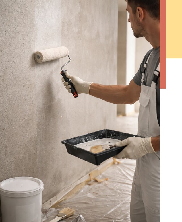 Грунтовка стен в Анапе от 2284 руб. м2 — быстро, недорого, с материалом | ОТДЕЛОЧНИК-Нпа