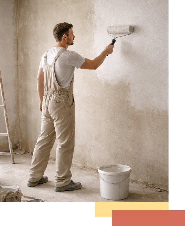 Грунтовка стен под отделку в Анапе профессиональным раствором