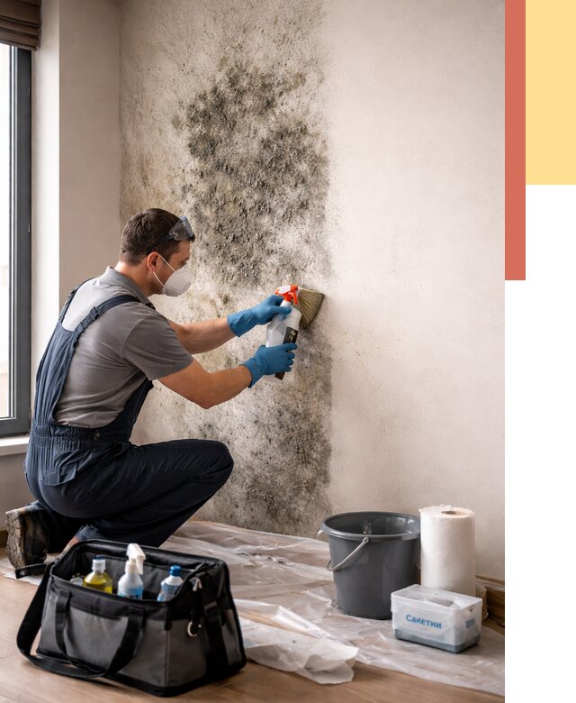 Удаление плесени со стен в Анапе от 2233 руб. — быстро и недорого | ОТДЕЛОЧНИК-Нпа