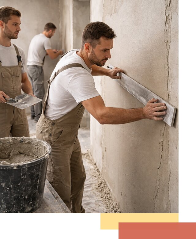 Штукатурка стен без маяков в Анапе быстро и качественно