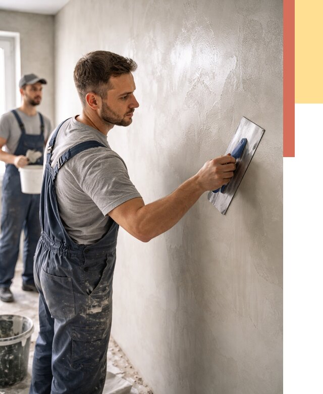 Глянцевание штукатурки стен в Анапе от 7788 руб. — услуги и затирка | ОТДЕЛОЧНИК-Нпа