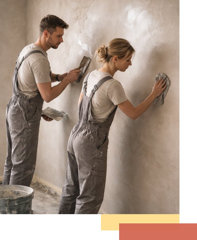 Венецианская штукатурка высокого качества в Анапе