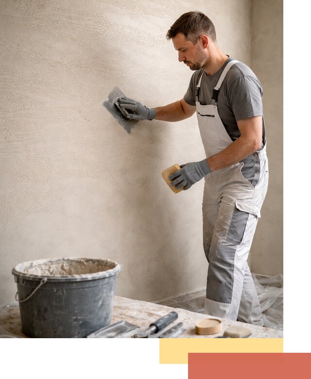 Декоративная штукатурка травертин в Анапе для стен и потолков