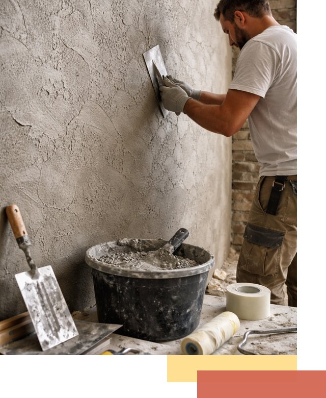 Декоративная штукатурка лофт в Анапе — отделка стен и потолков