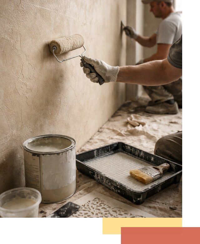 Лессирующая краска для декоративной отделки в Анапе