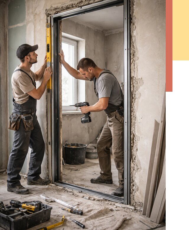 Закладка дверного проема в Анапе от 3634 руб. — быстро и недорого | ОТДЕЛОЧНИК-Нпа