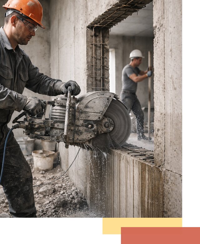 Алмазная резка проемов в Анапе быстро и точно