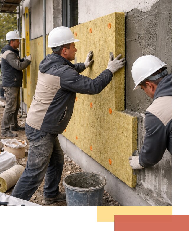 Утепление стен минватой в Анапе — тепло и звукоизоляция