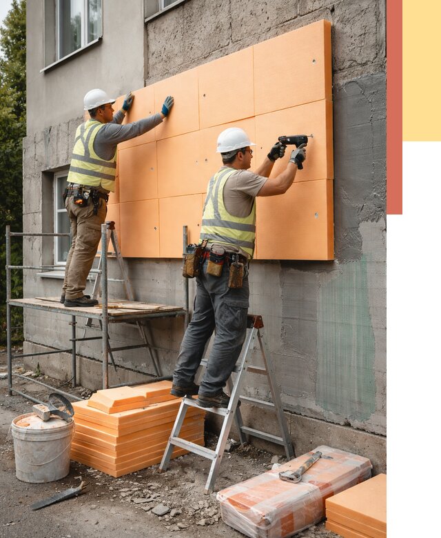 Утепление стен пеноплексом в Анапе от 1921 руб./м2 — быстро и недорого | ОТДЕЛОЧНИК-Нпа
