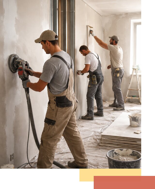 Профессиональная отделка стен в Анапе качественно и в срок