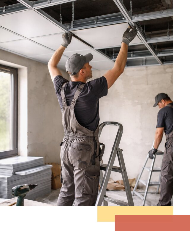 Монтаж кассетного потолка в Анапе качественно и быстро