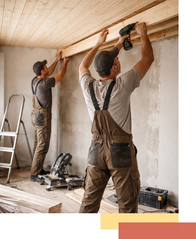 Монтаж потолка из вагонки в Анапе профессионально и аккуратно