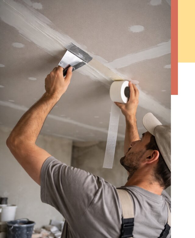 Обработка швов потолка ГКЛ в Анапе от 7788 руб. под ключ | ОТДЕЛОЧНИК-Нпа