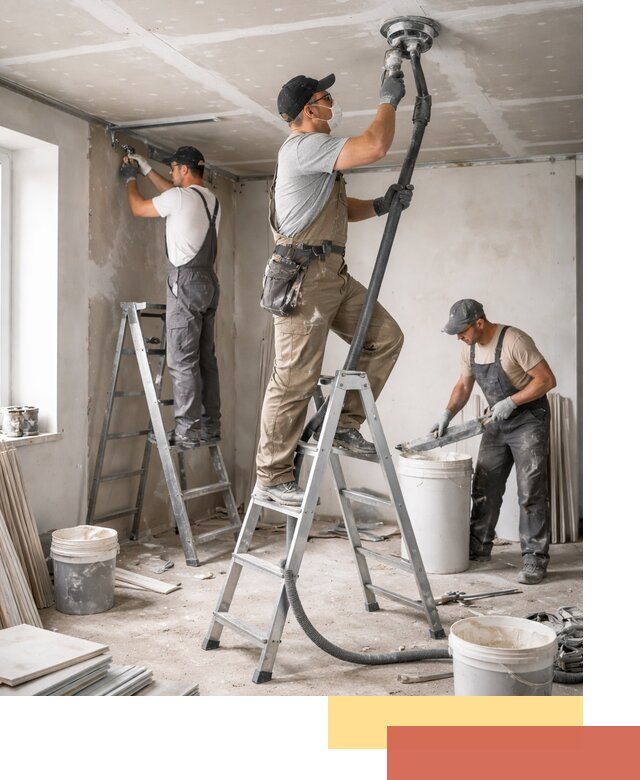 Ремонт потолка из гипсокартона в Анапе: быстрый и качественный монтаж