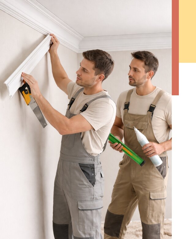 Монтаж потолочного плинтуса в Анапе от 2388 руб. — быстро и недорого | ОТДЕЛОЧНИК-Нпа