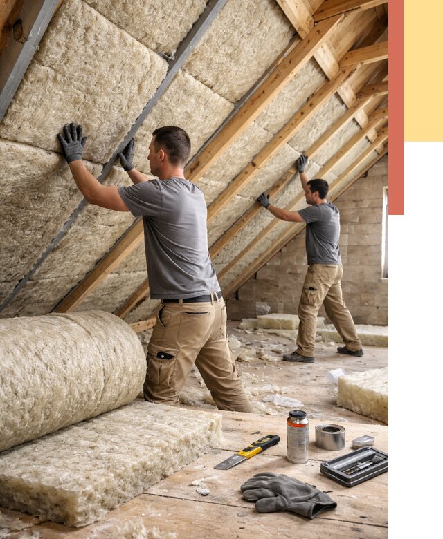 Утепление потолка минватой в Анапе от 1506 руб. — быстро и недорого | ОТДЕЛОЧНИК-Нпа