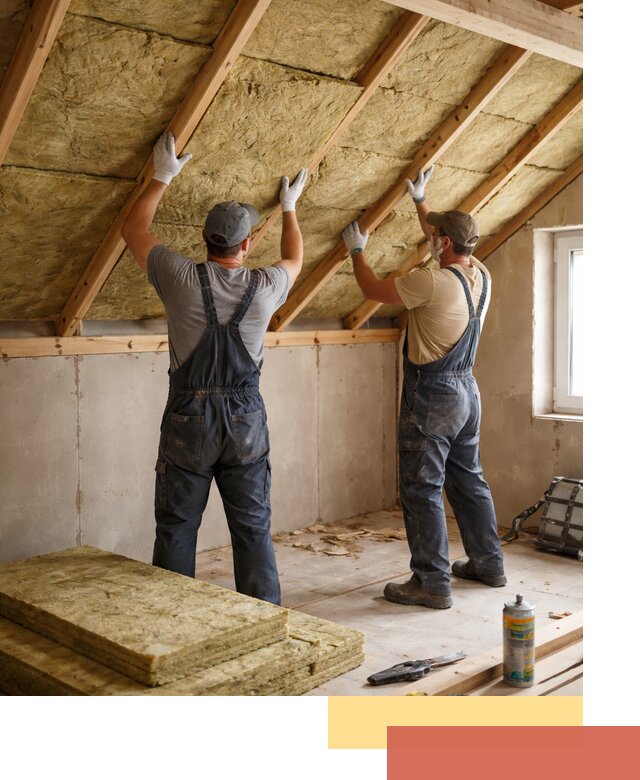 Утепление потолка минеральной ватой в Анапе