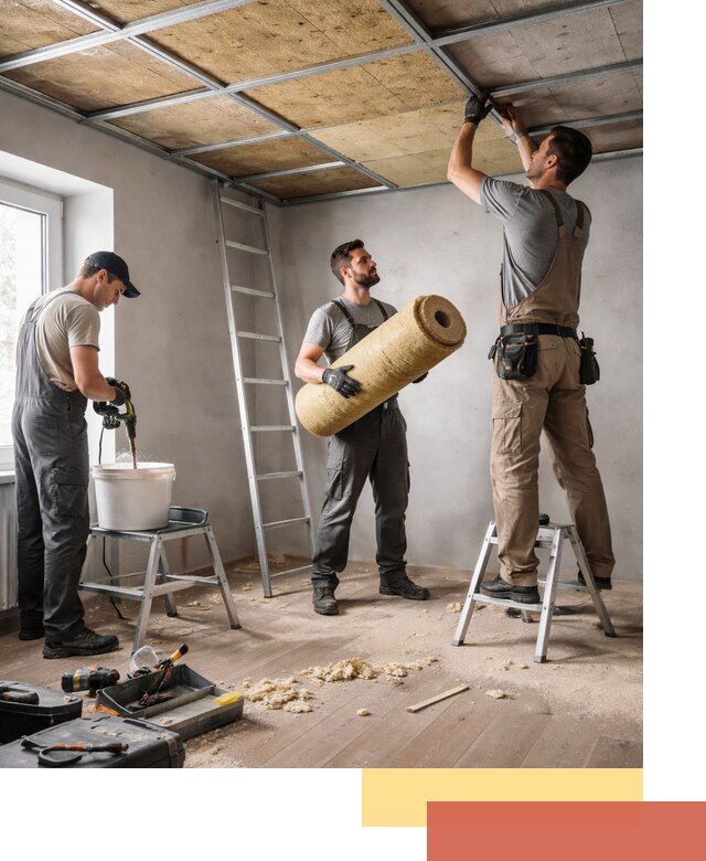 Шумоизоляция потолка в Анапе: профессиональный монтаж и отделка