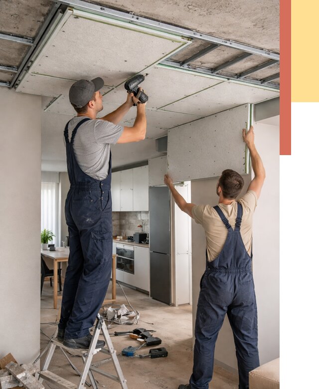 Шумоизоляция потолка панелями зипс в Анапе от 1921 руб. под ключ | ОТДЕЛОЧНИК-Нпа